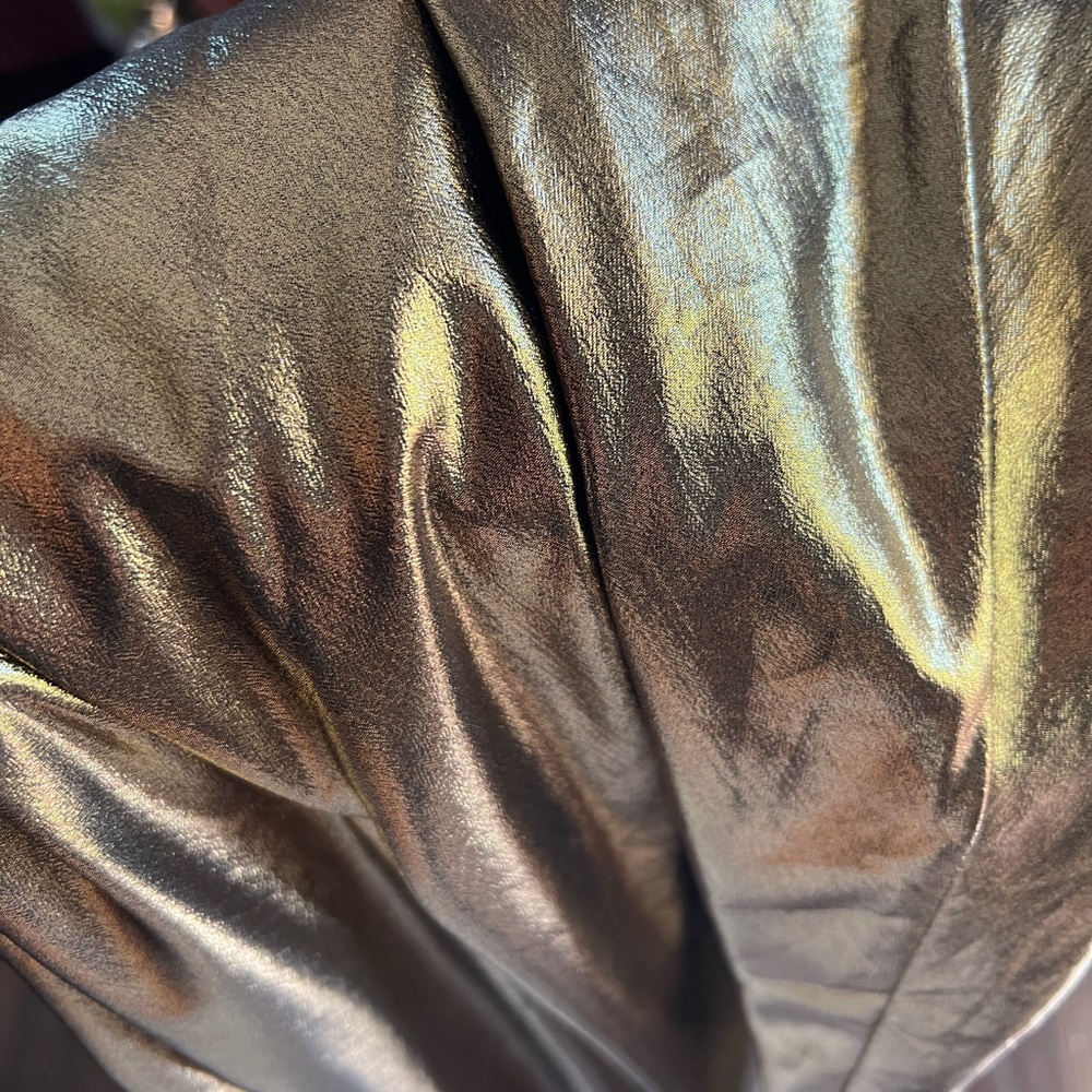 J. Crew Gold Midi Skirt - Picture 4 of 5